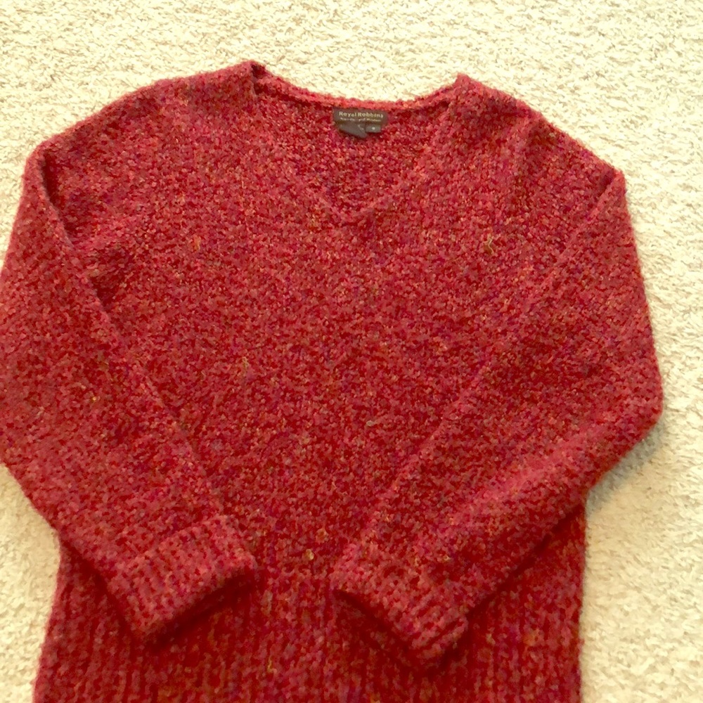 Red sweater